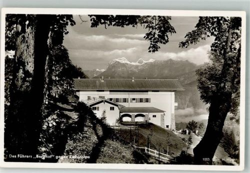 Des Führers Berghof Huber Postkarte Nr. 1808