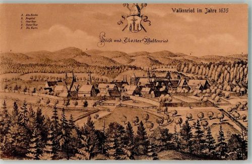 Walkenried Stift und Kloster anno 1635