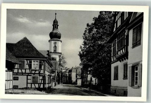 Willstätt Hauptstrasse Kirche