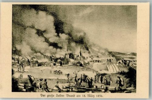 Selb Der große Selber Brand 18. März 1856 Historischer Verein Selb