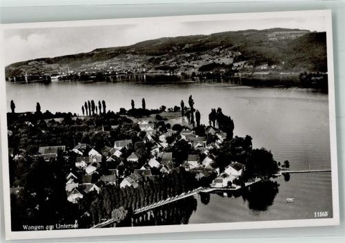 Wangen 1939 Fliegeraufnahme des Ortes