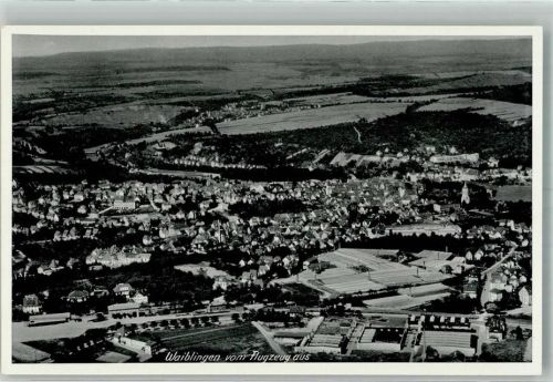Waiblingen Fliegeraufnahme Freigegeben d. R.L.M.