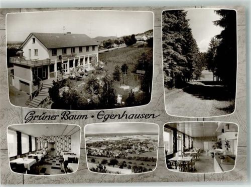 72227 W7271 Egenhausen , Württ - Gasthaus Grüner Baum