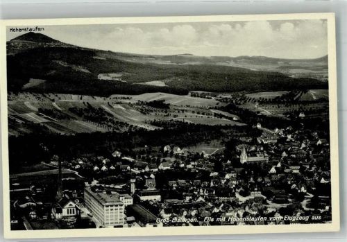 Eislingen Fliegeraufnahme Hohenstaufen