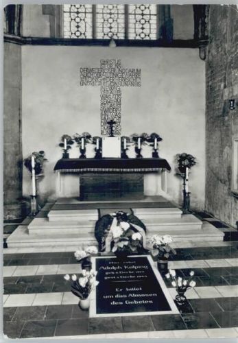 Köln Stadt St. Minoriten Grabmal Gesellvater Adolph Kolping