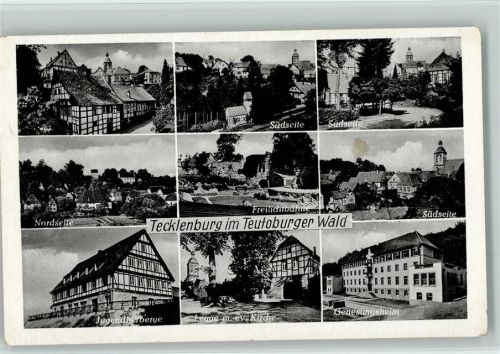 Tecklenburg Freilichtbühne Jugendherberge Legge m. Evangel. Kirche Genesungsheim