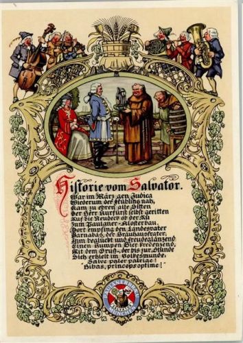 München Historie vom Salvator Paulaner-Salvator-Brauerei
