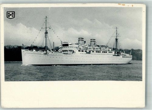 Hamburg-Amerika Linie Dampfer Milwaukee 1937 Gebrauchsspuren