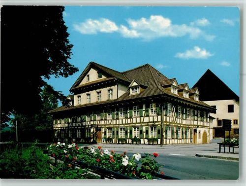 Unterharmersbach Gasthof Pension Zum schwarzen Adler Fachwerkhaus
