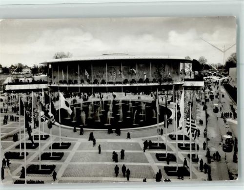 Exposition 1958 - Pavillon USA AK