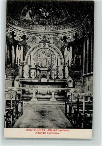 Montserrat Altar des Santisimo Innenaufnahme