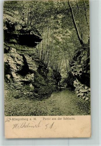 Klingenberg Partie aus der Schlucht