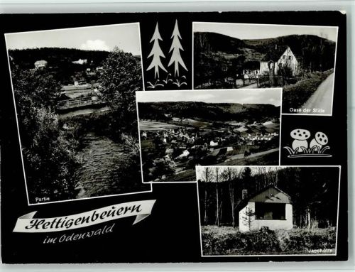 Hettigenbeuern Ortsansichten Partie Oase der Steille Jagdhütte 4-Bildaufnahme