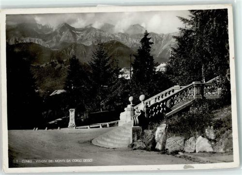 Cuneo Visioni dei monti da corso Gesso