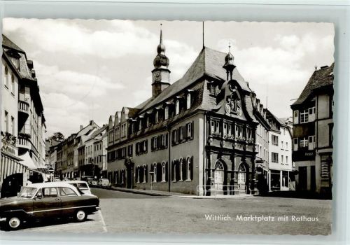 Wittlich Marktplatz mit Rathaus