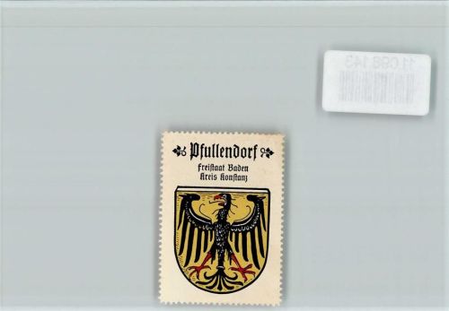 Pfullendorf Vignette Wappen Kaffee Hag ca 1920-1940