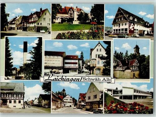 Laichingen Ortsansichten Mehrfachaufnahme