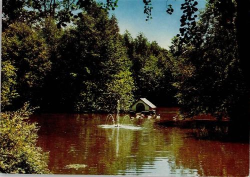 Haßloch Vogelpark Entenhäuschen Enten