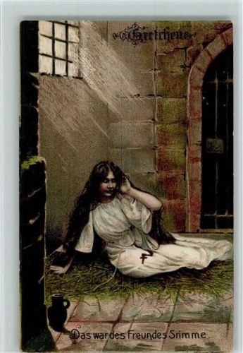 1911 Serie 124 - Gretchen im Gefängnis AK
