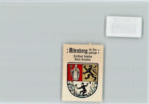 Altenberg Vignette Wappen Kaffee Hag ca 1920-1940