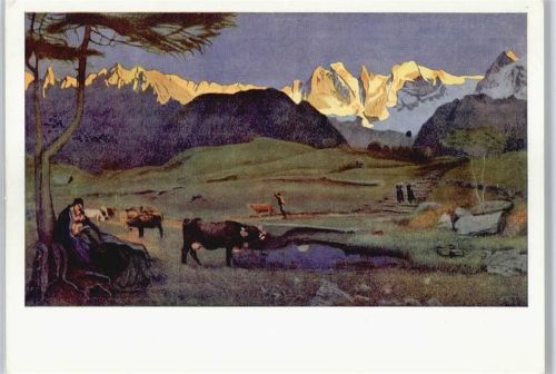 Berge leuchten - Hirten - Bauern -