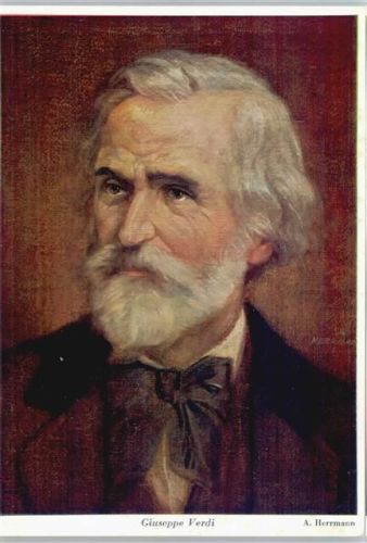 Giuseppe Verdi, Verlag Classen Nr.7082, sign. A. Herrmann