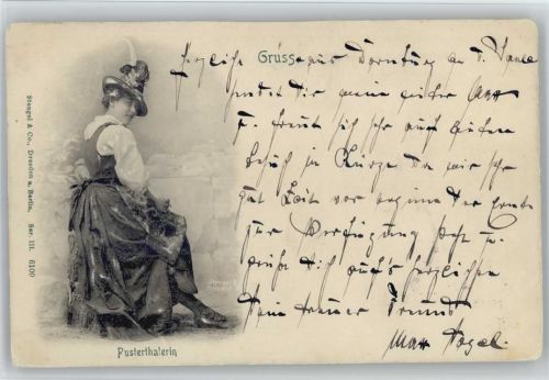 Pusterthalerin Stengel 1900 AK