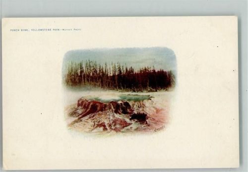 Punch Bowl - Yellostone Park USA - 1900 AK Haynes Photo