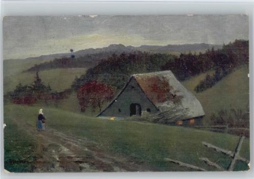 1916 mit Bäuerin
