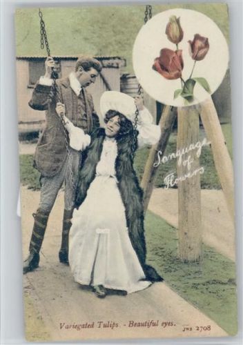 Language of Flowers - Schaukel, Pelzmode, Tulpis Blumensprache