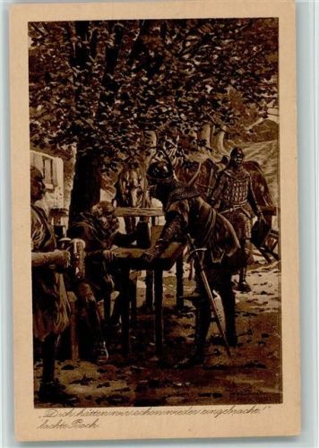 Julius Wolff "Der Raubgraf" 13. Kapitel, Seite 120 Nr. 4 AK