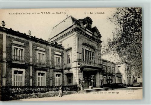 Vals-les- Bains - Kasino ca 1912 AK