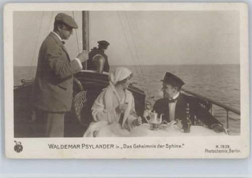 Waldemar Psylander in "Geheimnis der Sphinx - k 1939 Photochemie