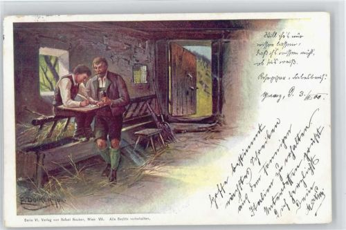 Serie VI - Rosegger "Liebesbrief" schreiben