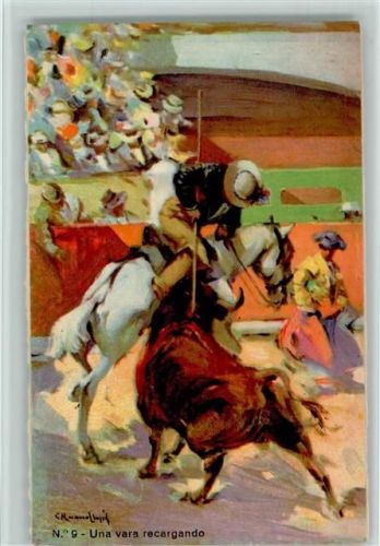 Nr. 9 - Una vara recargando - signiert