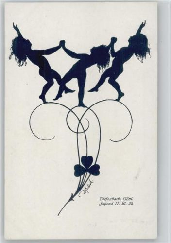 Scherenschnitt - Jugend II. Blatt 32 -
