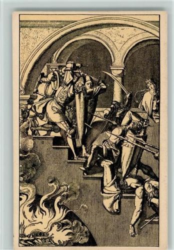 Nr. 94 Peter Cornelius - Nibelungen im Kampf