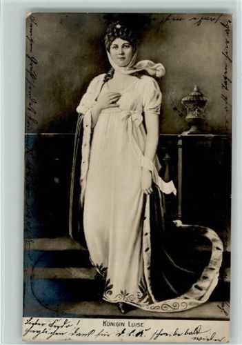 1904 im Hermelinmantel Foto AK