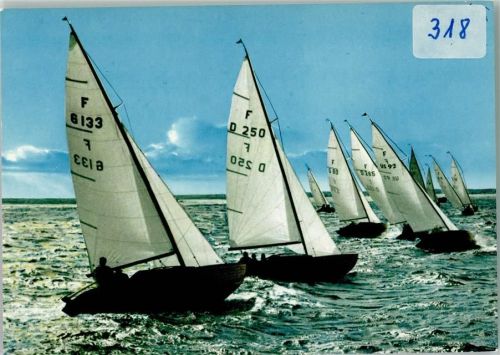 Nr. See 318-f Segelregatta ca 1975 AK