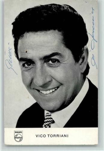 Vico Torriani Original Autogramm