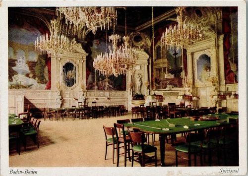 Baden-Baden Spielsaal Innenansicht