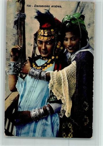 1913 Lehnert & Landrock - Danseues arabes AK