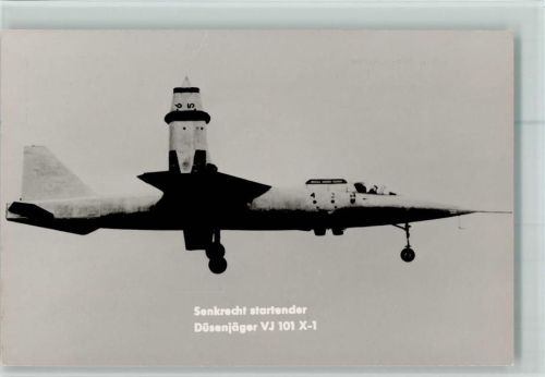 Senkrecht startender Düsenjäger VJ 101 X-1 AK Bundeswehr