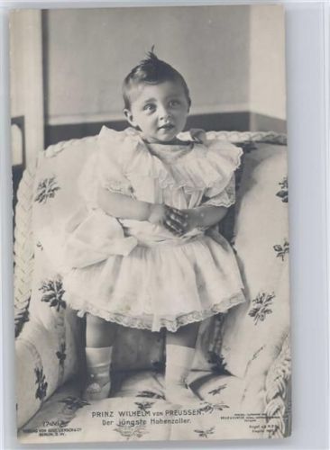 Prinz Wilhelm, der jüngste Hohenzoller -