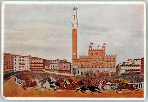 Il Palio di Siena, La Corsa