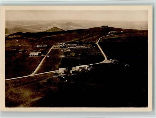 Luftbild . Wasserkuppe Rhön und Stempel ca 1938 AK Segelflug