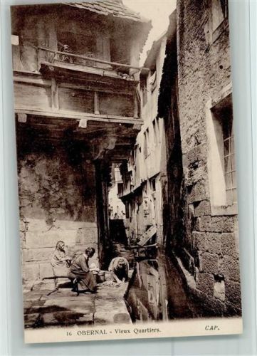 Obernai Vieux Quartiers - Frauen waschen ca 1910 AK