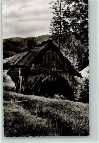 Wassermühle Foto ca 1970 AK