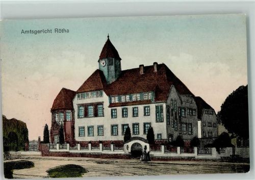 Rötha Amtsgericht 1910 AK