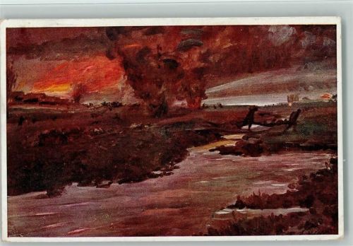 Nr. 441 Kriegsfürsorgeamt WK I AK Brandwolken